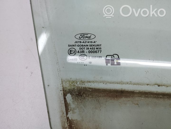 Ford Focus Front door window glass four-door 43R000677