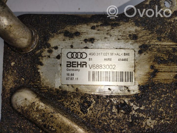 Audi A7 S7 4G Vaihteistoöljyn jäähdytin (käytetyt) 4G0317021M