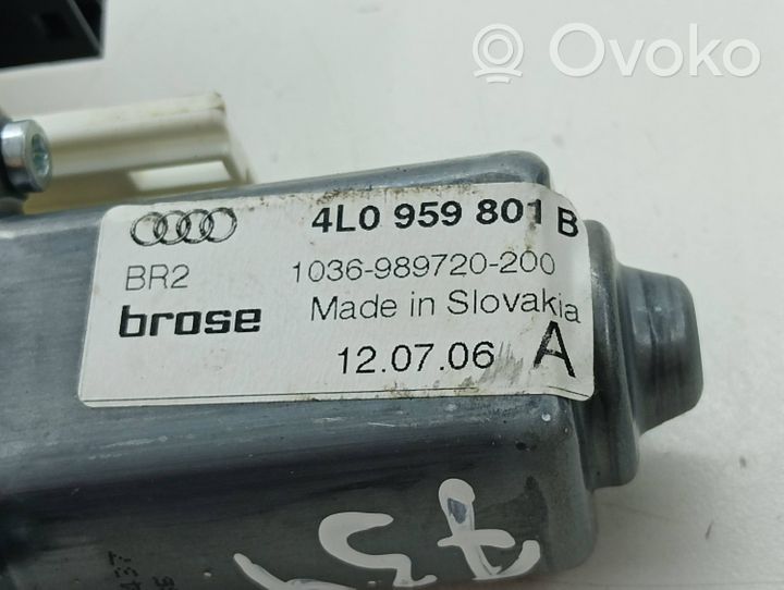 Audi Q7 4L Silniczek podnośnika szyby drzwi przednich 4L0959801