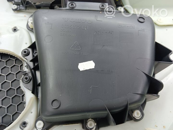 Volvo S60 Moldura del tarjetero de la puerta trasera 8635872