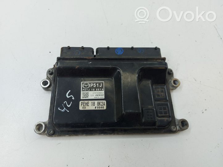 Mazda 3 II Sterownik / Moduł ECU P51J18881A