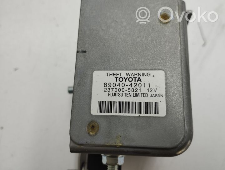 Toyota RAV 4 (XA40) Syrena alarmu 8904042011