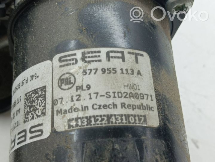 Seat Ateca Mechanizm i silniczek wycieraczek szyby przedniej / czołowej 5777955023B