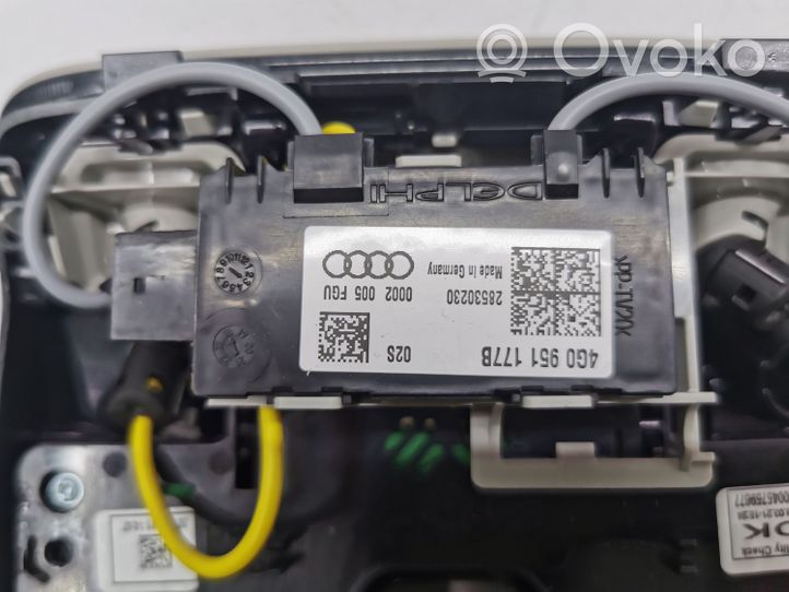 Audi A6 S6 C7 4G Etuistuimen valo 4G0947135B