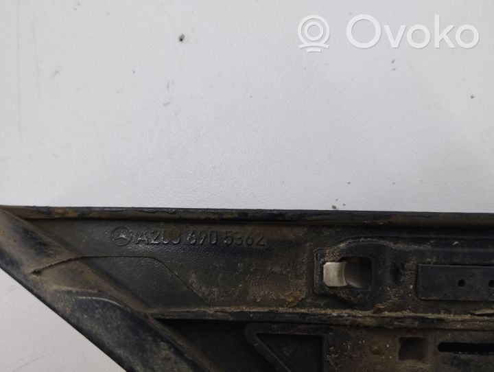 Mercedes-Benz C W203 Rivestimento modanatura parafango posteriore A2036905362