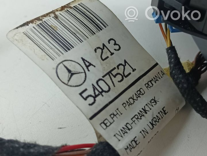 Mercedes-Benz E W213 Pääyksikkö multimedian ohjaus A2139056603