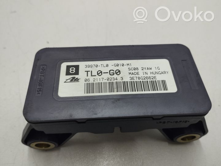 Honda Accord Capteur de vitesse de lacet d'accélération ESP 39970TL0G010M1