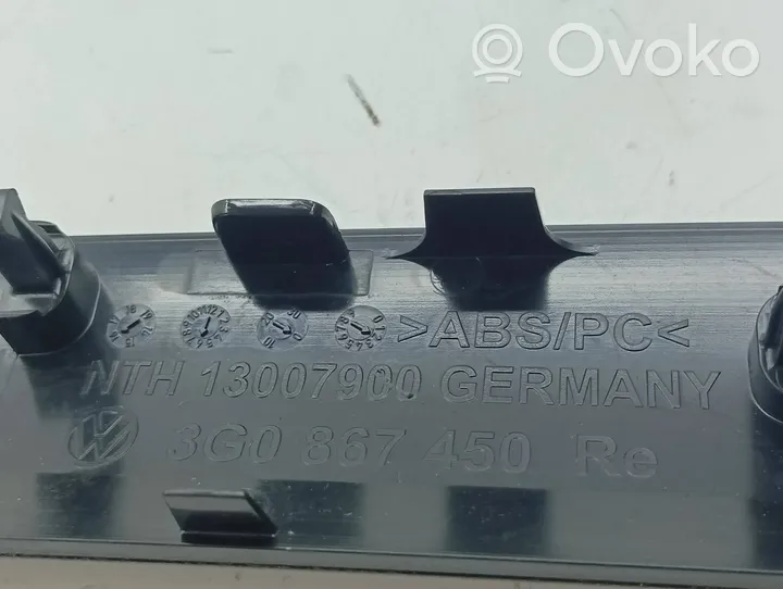 Volkswagen PASSAT B8 Boczki / Tapicerka drzwi / Komplet 3G0867440