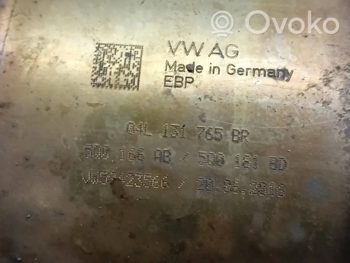 Volkswagen PASSAT B8 Filtr cząstek stałych Katalizator / FAP / DPF 04L131765BR