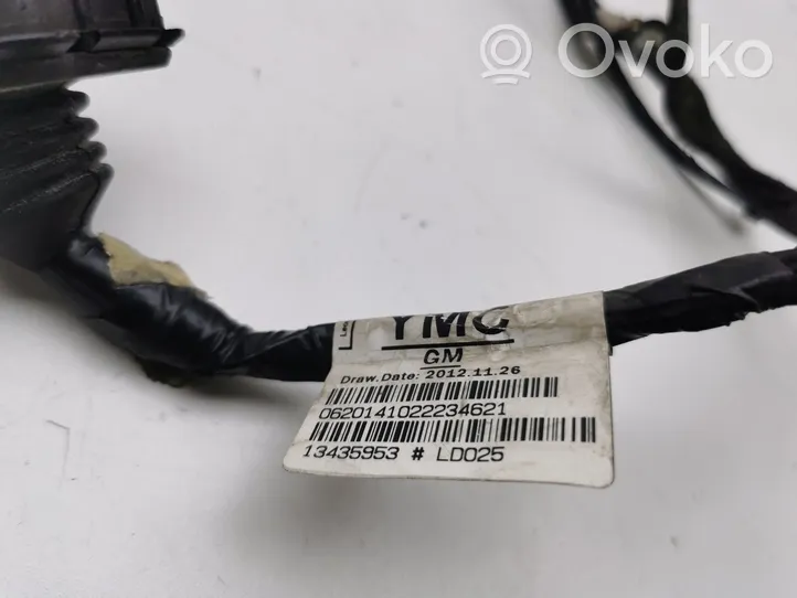 Opel Zafira C Cableado de puerta delantera 13435953