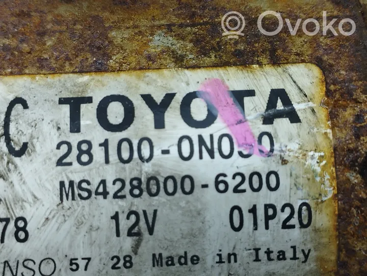 Toyota Yaris Käynnistysmoottori 281000N050