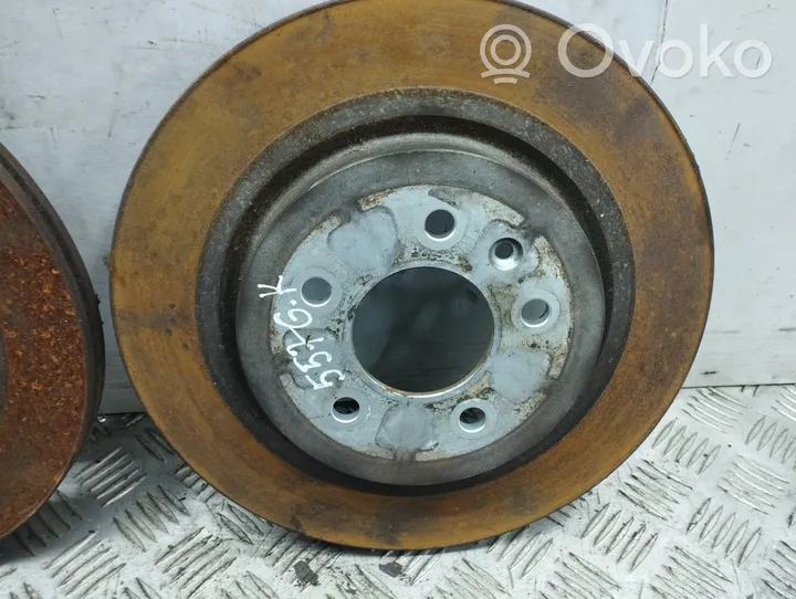 Opel Zafira C Rear brake disc 