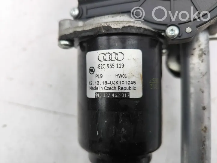 Audi A1 Tringlerie et moteur d'essuie-glace avant 82c955119