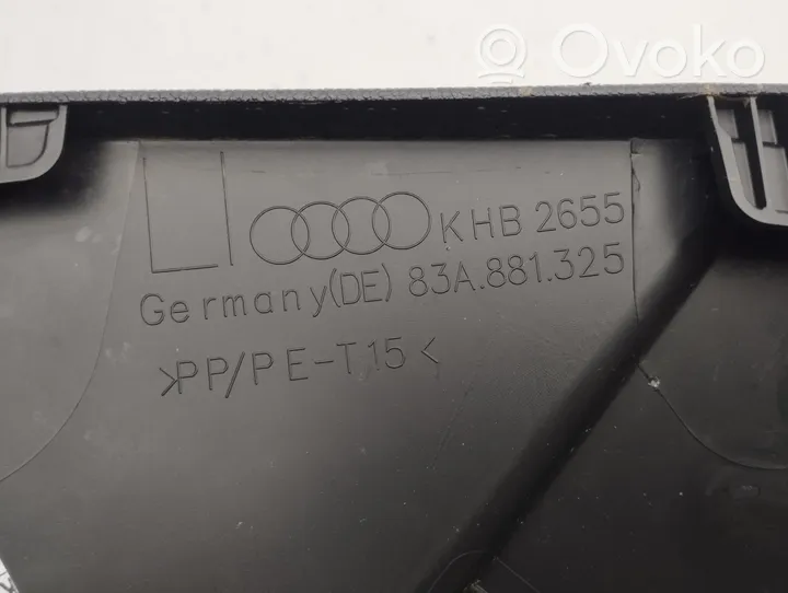 Audi Q3 F3 Istuimen verhoilu 83A881325