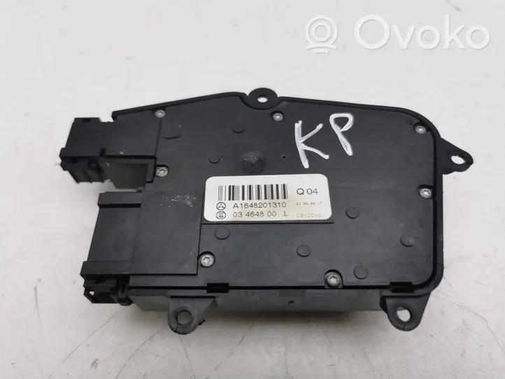 Mercedes-Benz ML W164 Interruttore di controllo del sedile A1648201310