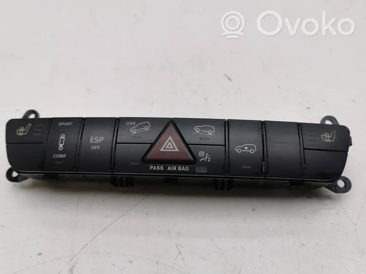 Mercedes-Benz ML W164 Interruttore luci di emergenza A1648702810