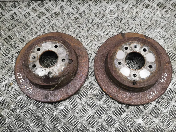 Chevrolet Captiva Rear brake disc 