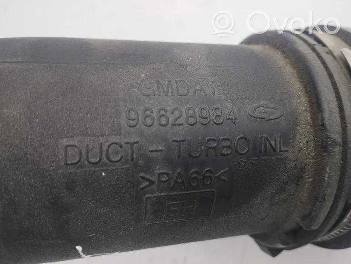 Chevrolet Captiva Tube d'admission de tuyau de refroidisseur intermédiaire 96628984