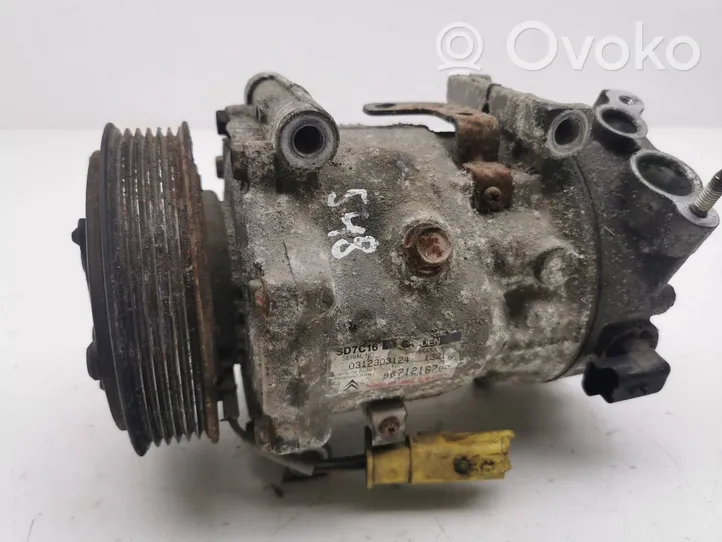 Peugeot 5008 Klimakompressor Pumpe 9671216780