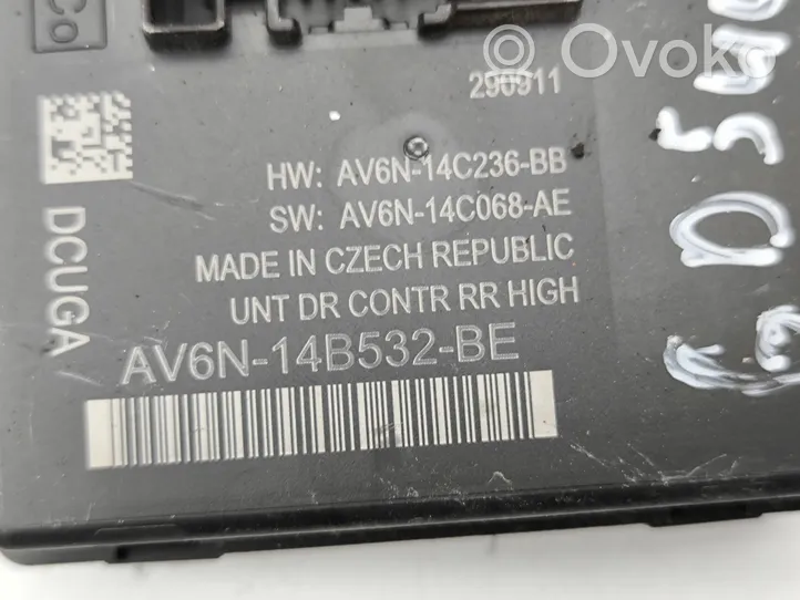 Ford Grand C-MAX Door control unit/module AV6N14B532BE