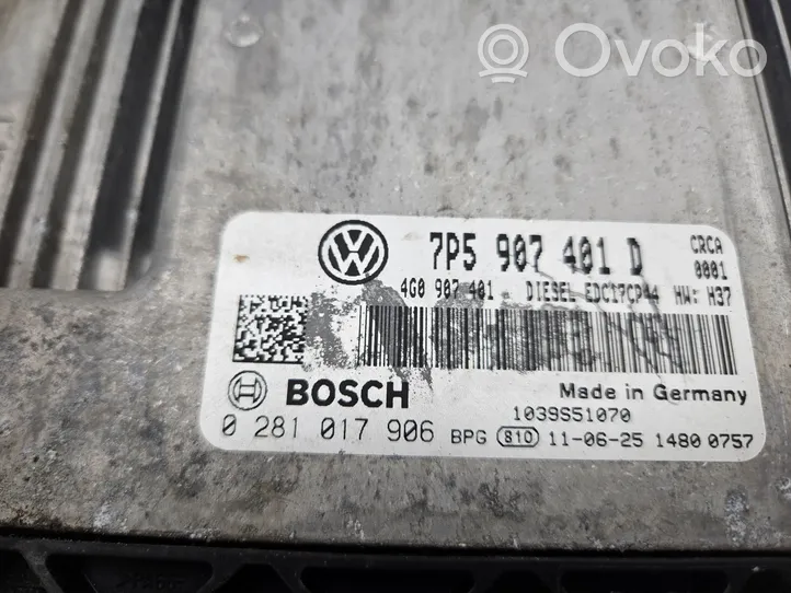 Porsche Cayenne (92A) Sterownik / Moduł ECU 7P5907401D