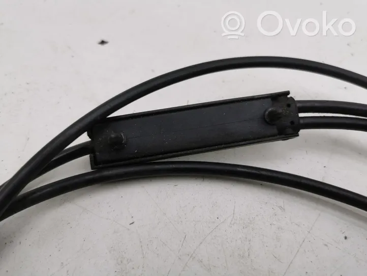 BMW 5 F10 F11 Cavo di rilascio vano motore/cofano 7163773