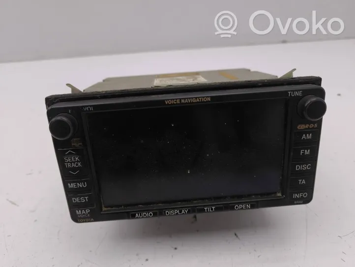 Toyota Corolla Verso AR10 Radio/CD/DVD/GPS-pääyksikkö 8612064010