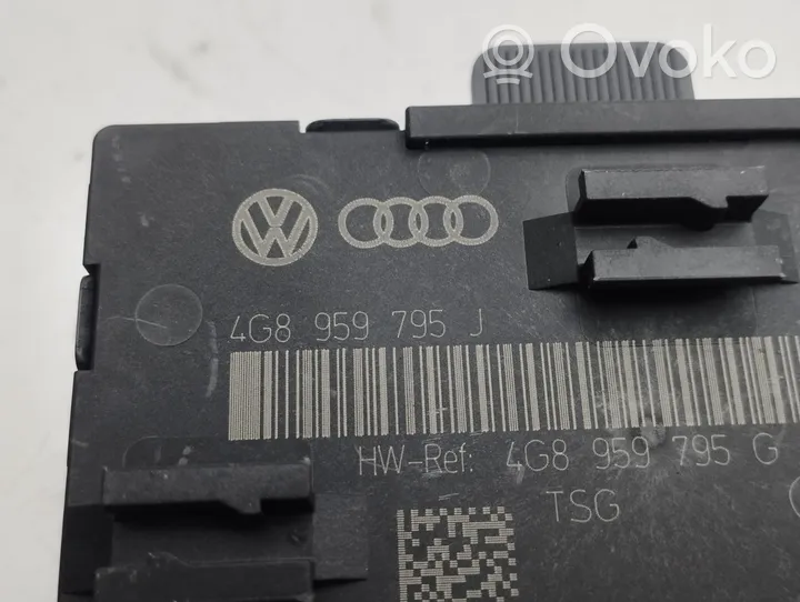 Audi A7 S7 4G Oven ohjainlaite/moduuli 4G8959795J