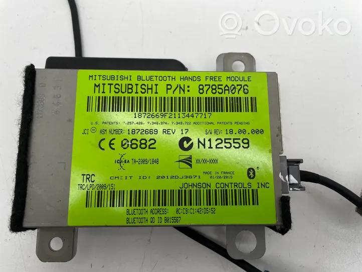 Mitsubishi Outlander Bluetoothin ohjainlaite/moduuli 8785A076