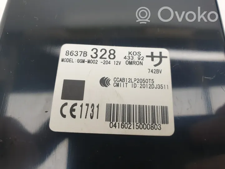 Mitsubishi Outlander Beraktės sistemos KESSY (keyless) valdymo blokas/ modulis 8637B328