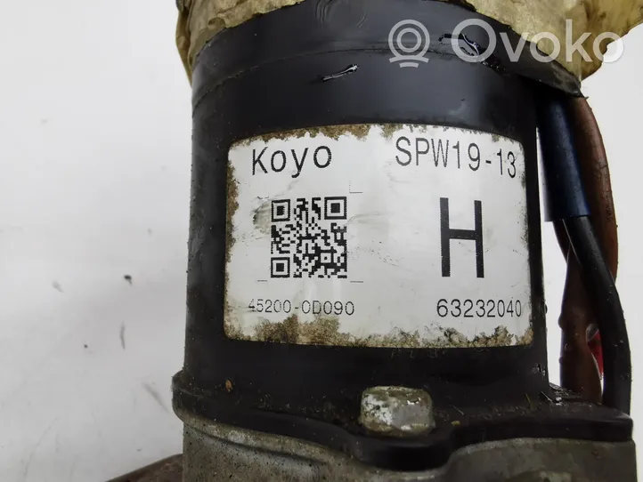 Toyota Yaris Część elektroniczna układu kierowniczego 452000D090