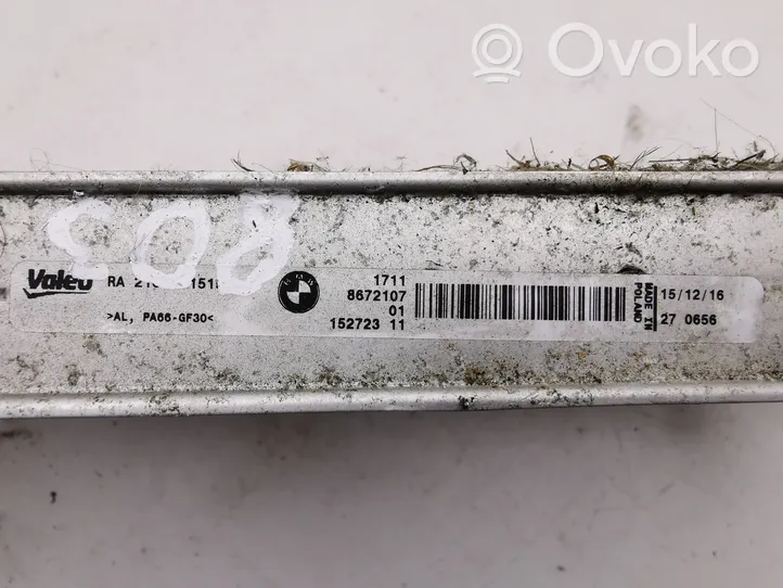 BMW i3 Coolant radiator 8672107