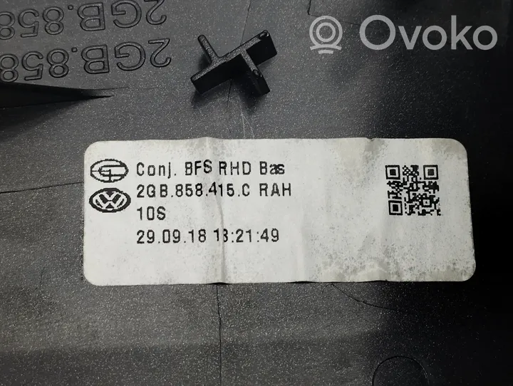 Volkswagen T-Roc Paneelin lista 2GB819728