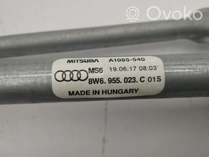 Audi A5 Tringlerie et moteur d'essuie-glace avant 8W6955023C