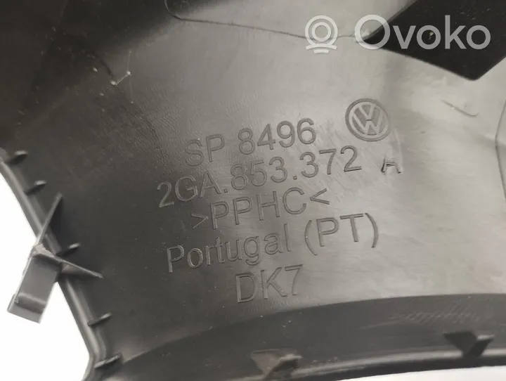 Volkswagen T-Roc Copertura del rivestimento del sottoporta anteriore 2GA853372A