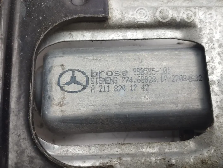 Mercedes-Benz C W203 Передний комплект электрического механизма для подъема окна A2118201742