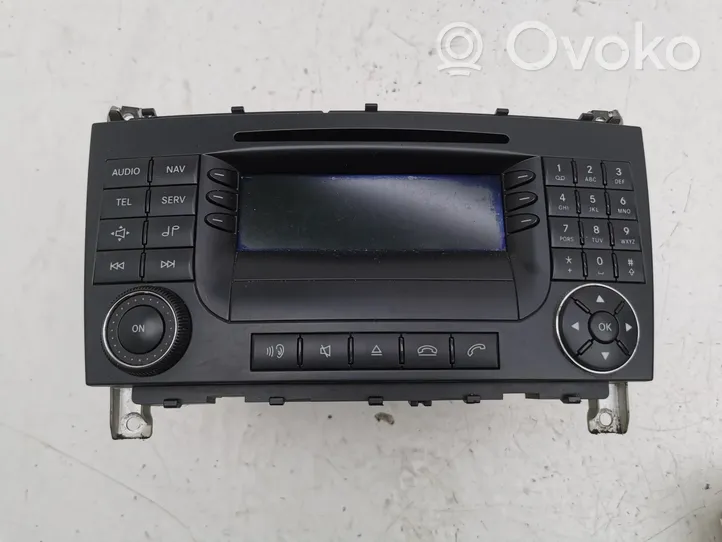 Mercedes-Benz C W203 Unidad delantera de radio/CD/DVD/GPS A2038703489