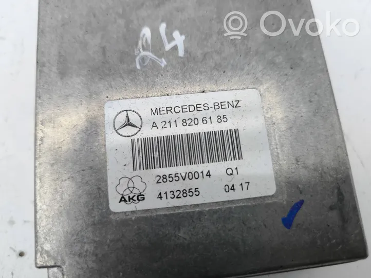 Mercedes-Benz E W211 Otras unidades de control/módulos A2118206185