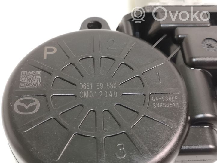 Mazda 6 Moteur de lève-vitre de porte arrière D6515958X