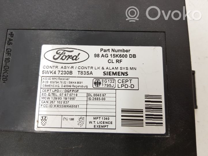 Ford Focus Module confort 98AG15K600DB