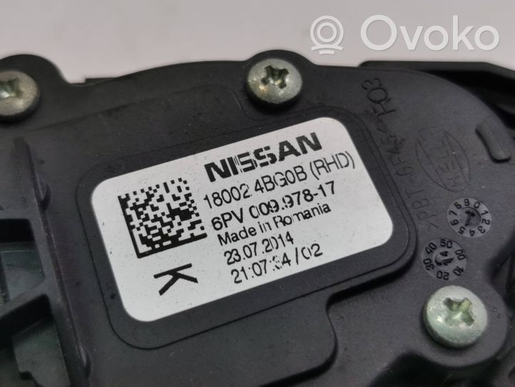 Nissan Qashqai Akceleratoriaus pedalas 180024BG0B