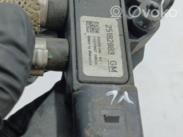 Opel Antara Sensore di pressione dei gas di scarico 25182883