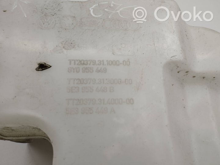 Audi A3 8Y Zbiornik płynu do spryskiwaczy szyby przedniej / czołowej 8Y0955449