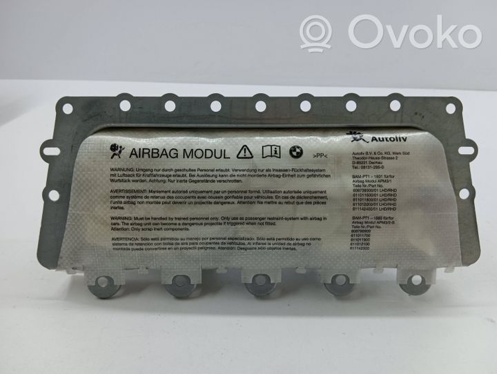 BMW 7 F01 F02 F03 F04 Poduszka powietrzna Airbag pasażera 608739700A