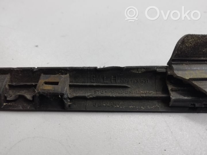 Opel Zafira A Moulures des vitres de la porte avant 009153531