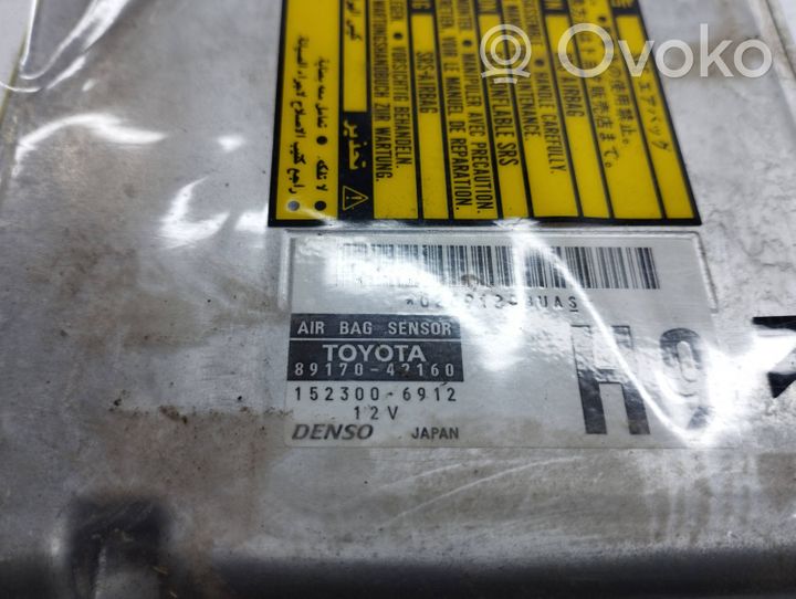Toyota RAV 4 (XA20) Turvatyynyn ohjainlaite/moduuli 8917042160