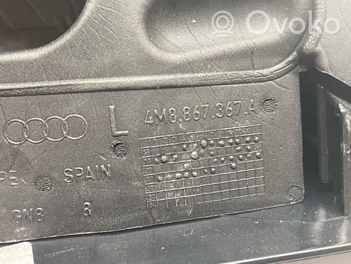 Audi Q8 Muu etuoven verhoiluelementti 4M8867367A