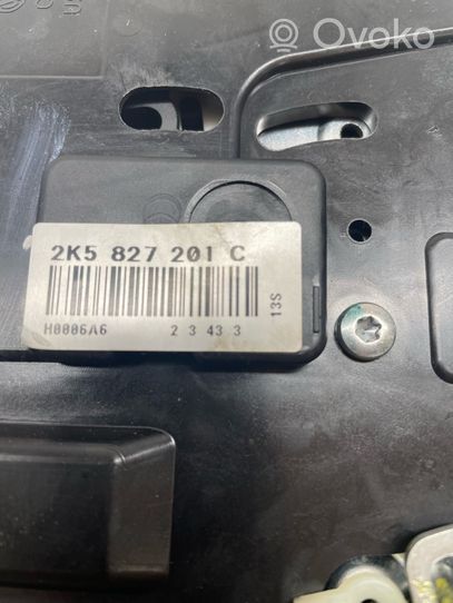 Volkswagen Caddy Bagāžnieks slēdzene 2K5827201C
