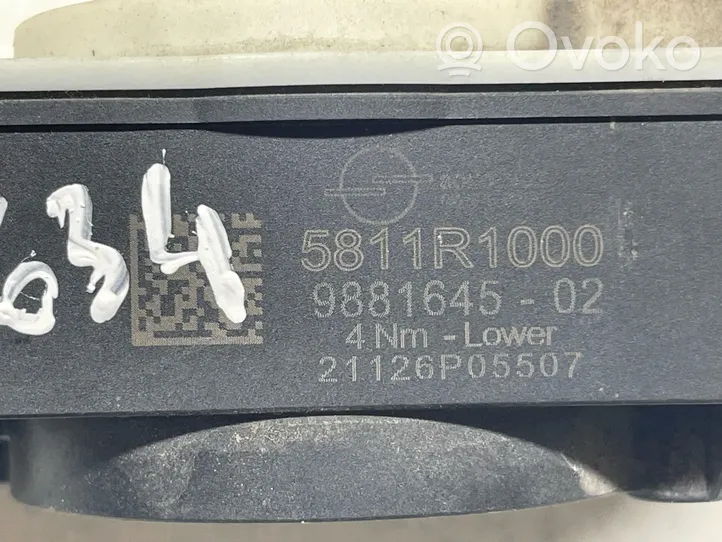 BMW X5 G05 Motore deflettore aria radiatore 9881645