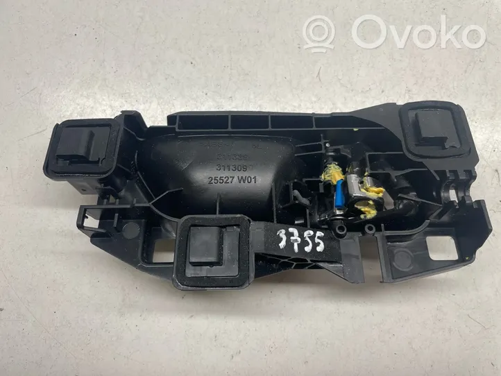 Opel Crossland X Klamka wewnętrzna drzwi przednich 98201553